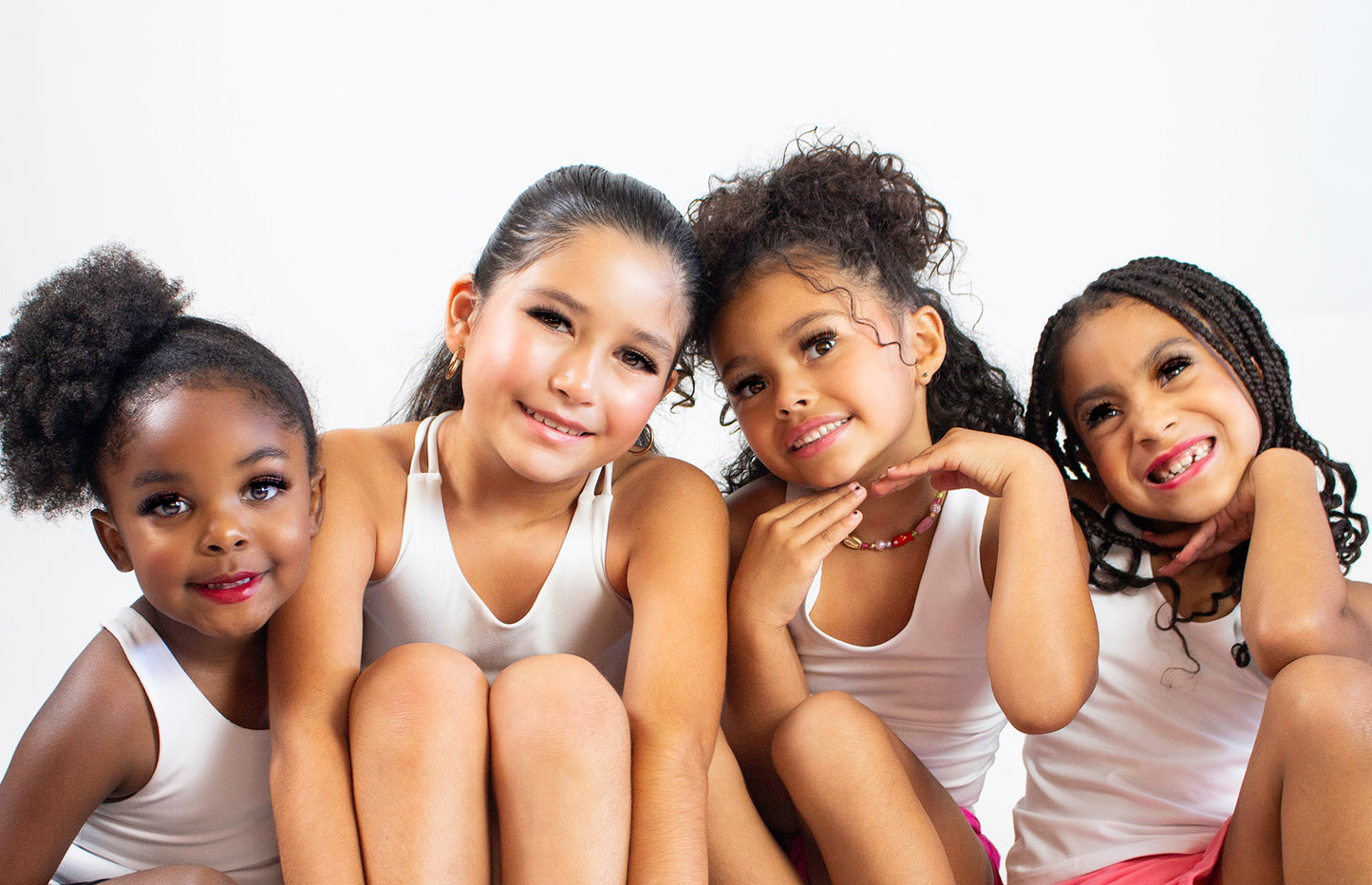 Little Glam Lashes Petite Performer Singles Clear Band ages 3-12 (Free shipping with minimum order of 3) (Copy)